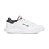 Sneakers bianche con logo a contrasto Levi's Ellis, Brand, SKU k232000208, Immagine 0